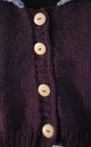 Cardigan duo lila - Le tricot du bonheur