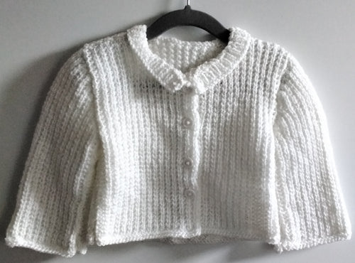 Gilet col clodine. - Le tricot du bonheur