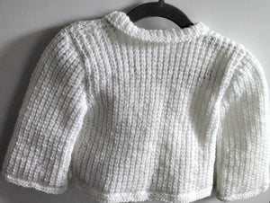 Gilet col clodine. - Le tricot du bonheur