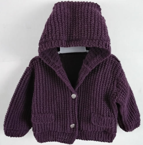 Manteau à capuche 