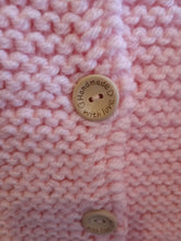 Charger l&#39;image dans la galerie, Cardigan rose - Le tricot du bonheur