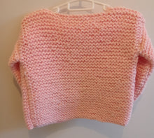 Charger l&#39;image dans la galerie, Cardigan rose - Le tricot du bonheur