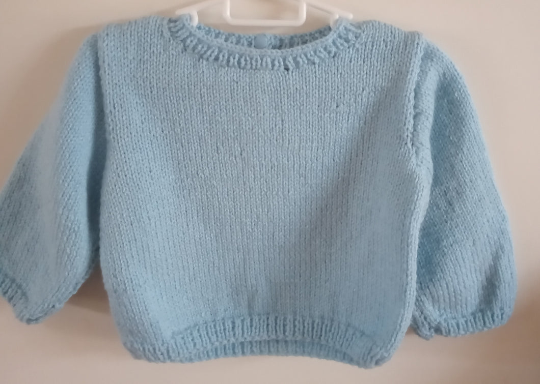 Pulls rose bleu - Le tricot du bonheur